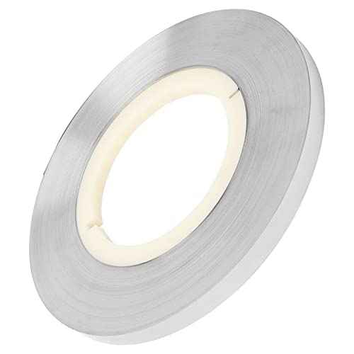 Battery Tape, 0.15mm Steel Plated Strip Tape Battery Spot Welding Tape 1KG in Weld Steel Strip Tape(0.15 x 8mm)