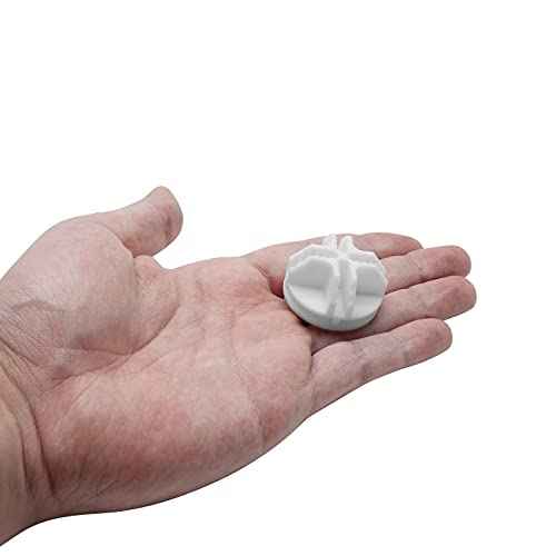 30Pcs Wire Cube Connectors Plastic Grid Cube Organizer Connector for Modular Closet Storage Organizer & Wire Shelving (White)