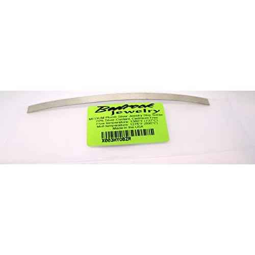 Plumb Silver Jewelry Strip Solder 6 inches Easy, Medium or Hard ¡¦ (Medium)