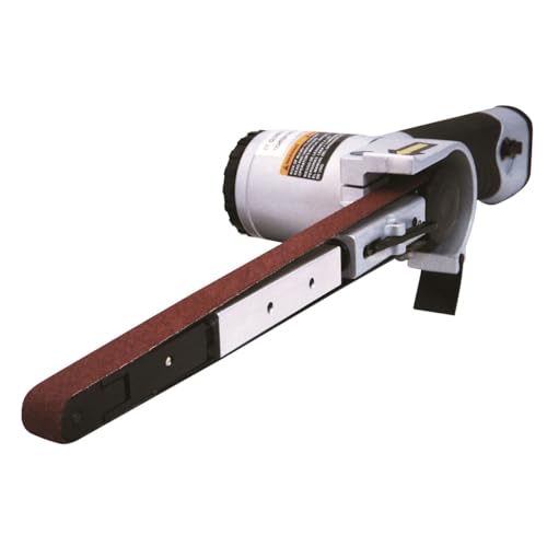 Astro Pneumatic 1/2-Inch x 18-Inch Air Belt Sander with 3 Belts - Variable Speed, 0.5HP