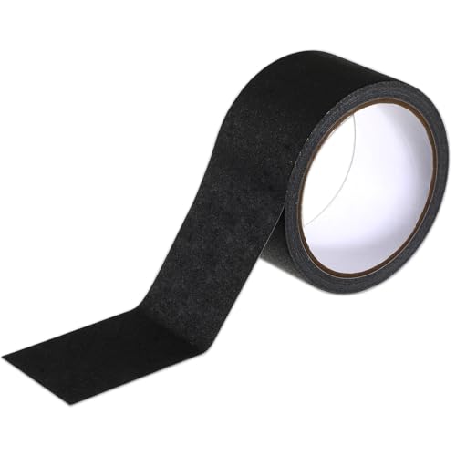 Book Repair Tape 2 Inch ¡¿ 33 Feet Book Binding Tape Cloth Bookbinding Repair Tapes Matte Self Adhesive Non Reflective Cloth Books Tapes for Repairing Old & Antique Books (Black)