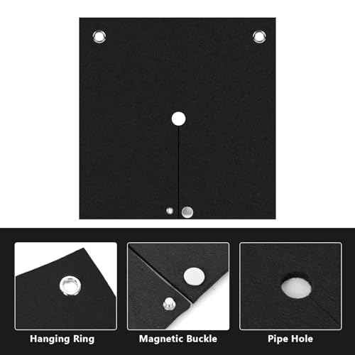 Graphite Carbon Welding Blanket Fireproof, Flame Resistant up to 3000¢µ Brazing Soldering Felt, Soldering Flame Retardant Protective Mat, Brazing Heat Shield for Torch, Plumbing, 12" x 12"