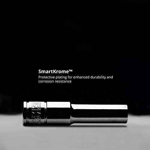 Capri Tools 5/16-Inch Deep Socket, 3/8-Inch Drive, 6-Point, SAE