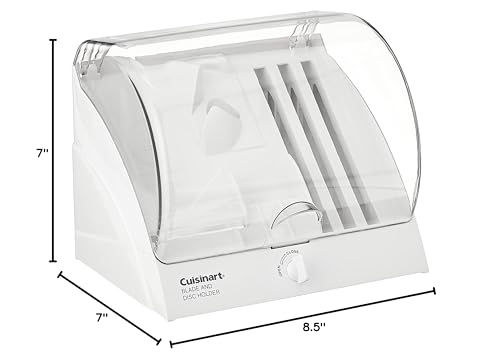 Cuisinart BDH-2 Blade & Disc Holder, White - 6 Holder (for DFP-11/14, DLC series)