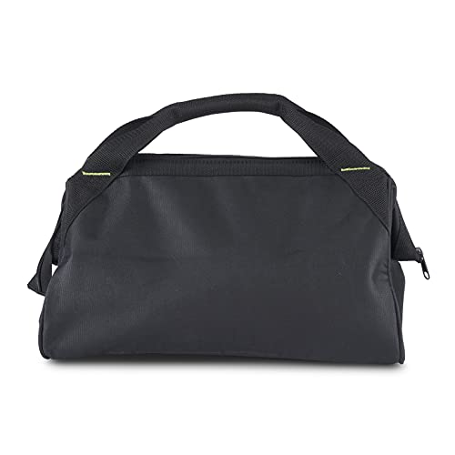 AWP 15 Inch Premium Tool Bag Black Durable Organizer for Contractors and Professionals