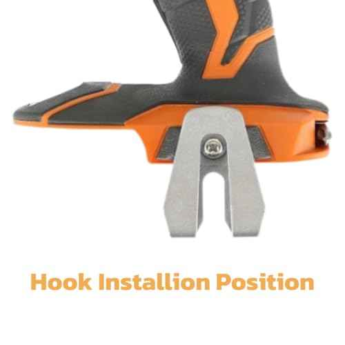 5pcs Belt Clips, Suitable for Ri-gid R86037 18V Power Tools Drill Tool Clips Hook Kit