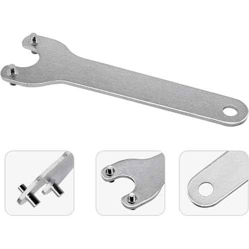(4-pack) AG452K Angle Grinder Wrench Spanner fits for Dewalt Milwaukee Makita 193465-4 Bosch Black & Decker Ryobi 039028001052