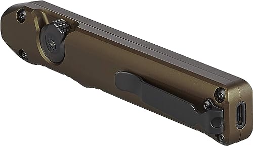 Streamlight Wedge 1000-Lumen Flat Flashlight Coyote - Dual-Mode, USB-C Rechargeable