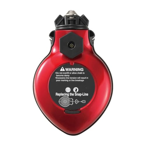 Tajima Chalk Line - Chalk-Rite Sturdy Box, Red (CR211SFR)