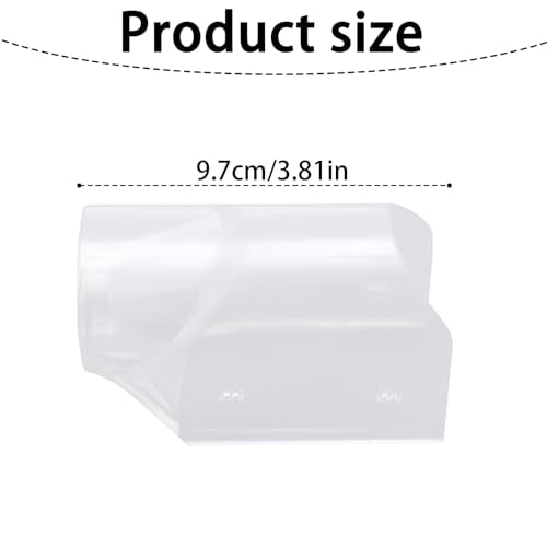 BOXOB Replacement Slushie Spout for Ninja FS300/FS301C/FS301 — Transparent ABS