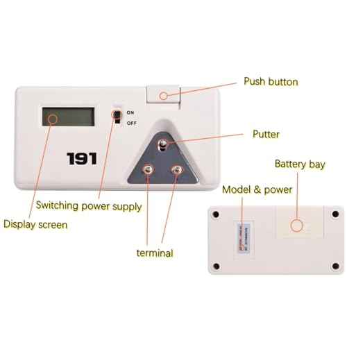 191 Soldering Temperature Tester Electrical Soldering Iron Tip Thermometer Sensor Line Digital Display Tool Iron Tip Tester 0¡É to 600¡É