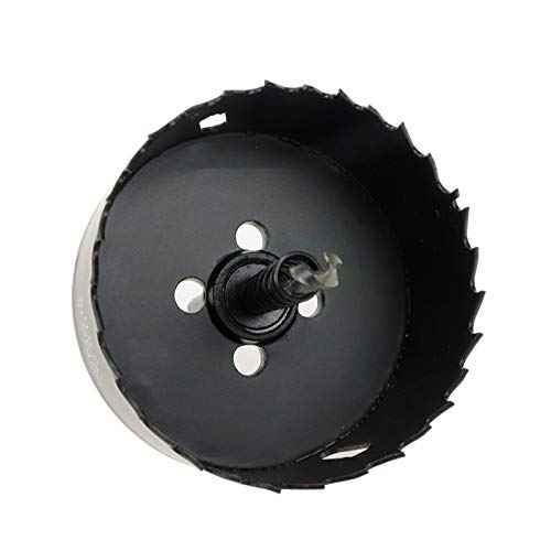 Hole Saw 3-inch Dia Hole Cutting Drill Bit for Drilling Holes in Wood, Plastic, Drywall, Thin Metal
