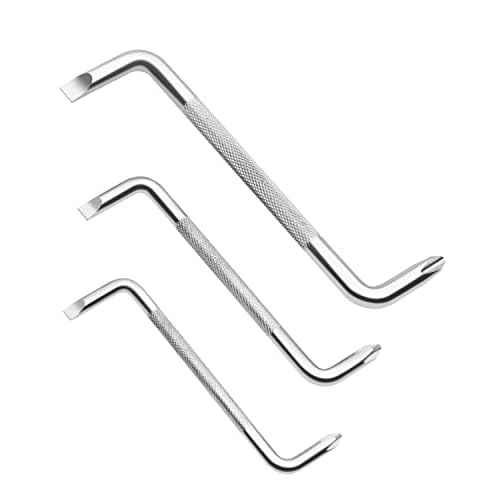 ROTATION 3pcs Offset Screwdriver Set, Head Screwdriver Set with Magnetic, Z-type Screw Drive with Philips and Flathead