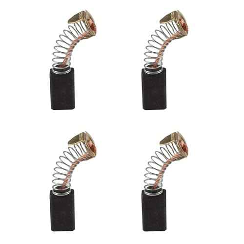089006017092 Carbon Brushes for Power Tools - Compatible with R4040, R4041S, TS1344, TS1345 Models - Electric Motor Brushes for Tile/Miter Saws (4 Pack)