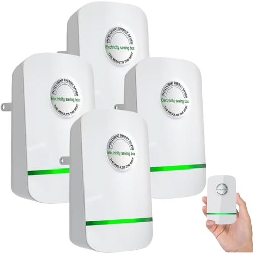 Stopwatt Smart Plug Power Saver Device for Home & Office 90V-250V 30KW 4-Pack