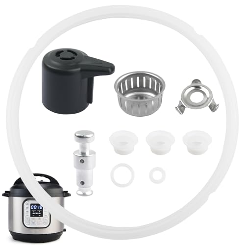 Havexerath 6QT 10-Piece Instant Pot Duo/Duo Plus Replacement Parts Kit with Sealing Ring & Valves