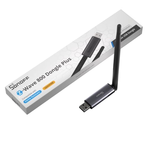 SONOFF Z-Wave 800 Dongle Plus USB Smart Home Controller with Long-Range & S2 Security