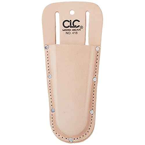 Custom Leathercraft - 1535046 CLC 418 Plier Tool Holder, Heavy Duty, Closed End,Tan
