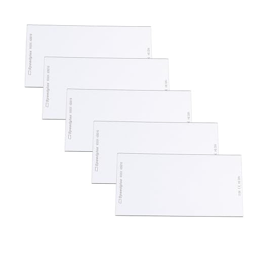 3M Speedglas 9002X/9000XF Welding Helmet Inside Protection Plate 04-0280-00/37135, Standard, Case of 5, Designed for 3M Speedglas Welding Helmets