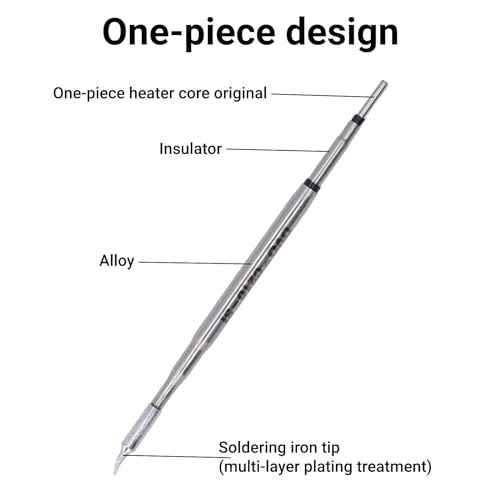 T26 Soldering Iron Tip Replacement with Copper Construction for Soldering Stations(C210-SI)