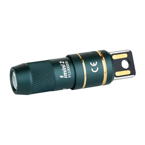 OLIGHT IMINI 2 Rechargeable Mini Keychain Flashlight Dream Blue - Compact, Hands-Free, 50 Lumens