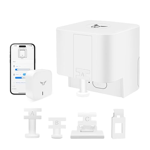 Osprey.Life Smart Fingerbot with WiFi Gateway, 2.4GHz Wi-Fi, White