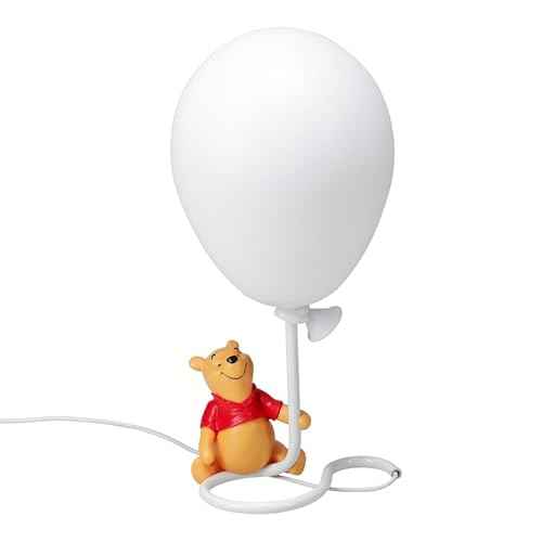 Paladone Winnie The Pooh Ballon Light - Officially Licensed Pooh Bear Lamp for Bedside Table, Mulicoloured Mood Lighting Nursery Decor