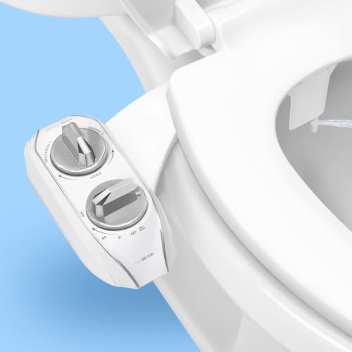 LUXE Bidet NEO 185 PLUS Chrome Bidet Attachment for Toilet - Easy Install
