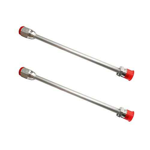 Airless Paint Sprayer Tip Extension Wand Extension Rod for Sprayer Airless Nozzle Extension Spray Gun Paint 2Pcs x 30CM (11.8Inch)