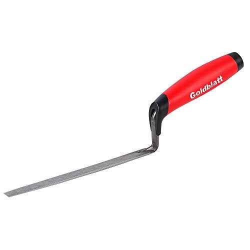 Goldblatt Pro Soft-Grip Tuck Pointing Trowel, 1/2 in. x 6-3/4 in.