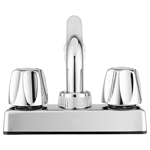 Pacific Bay Lynden Utility Faucet - Swivel Stainless Spout Chrome - Faucet Variation