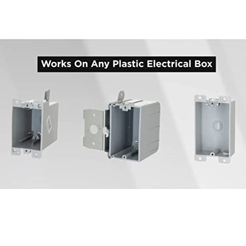 RACO 8988RAC Repair Clip for Plastic Electrical Boxes, Pack of 10