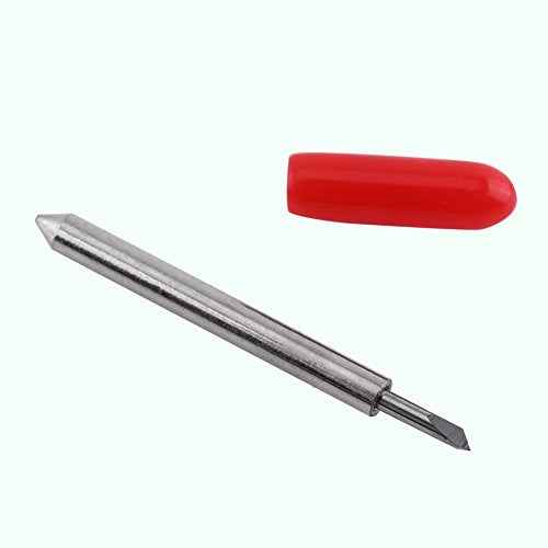 10Pcs Cutting Knife 30/45/60 Degree Plotter Cutter Blades Cemented Carbide Cutter Cutting Plotter Blade Replacement Cutter Blades (45¡Æ)