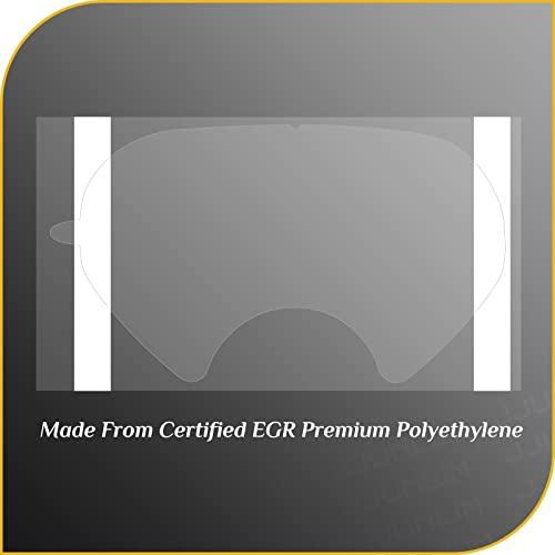 100 Pack Peel Off Lens Cover Compatible for 3M 6885, 6000, 6700, 6800, 6900 Series Faceshield Cover