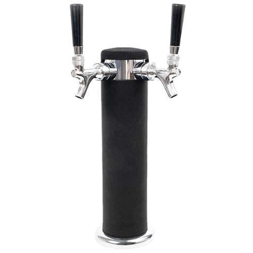 Double Tap Beer Tower Insulator - Beer Tower Insulation Sleeve for Kegerator