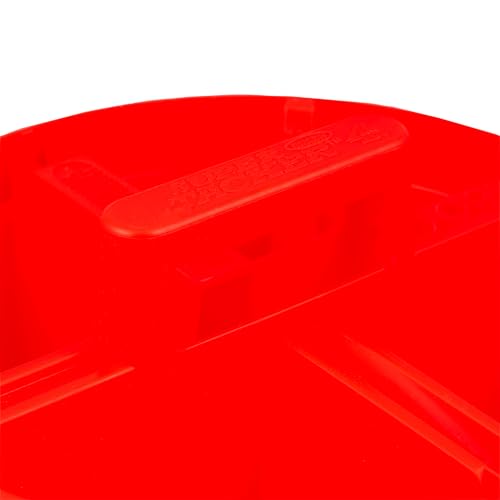 Bucket Boss Super Stacker Small Parts Organizer 15054, Red - Pack of 1