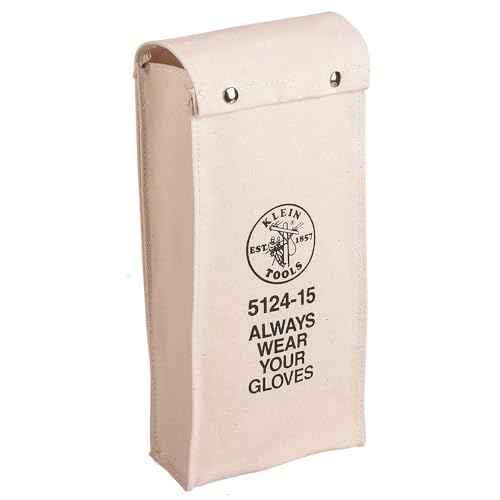 Klein Tools 5124-19 Glove Bag, No. 10 Canvas, 19-Inch