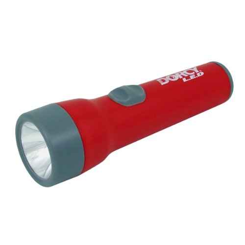 Dorcy Basic 1D LED Long Run Time Flashlight, Assorted Colors, 41-2460