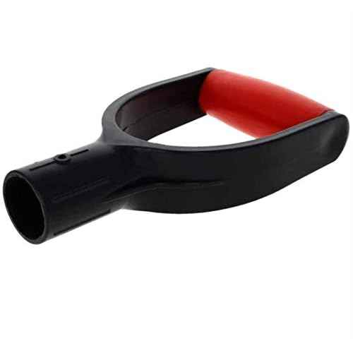 Shovel D Grip Handle,32mm/1.26" Inner Diameter PVC Shovel D Grip,Replacement Handle for Digging Raking Tool 1pcs