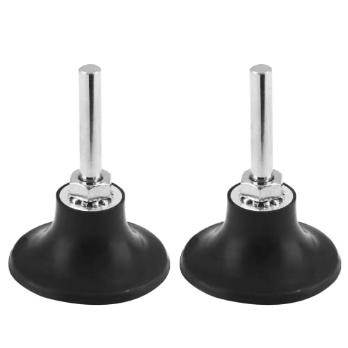 Litoexpe 2 Inch Disc Pad Holder for Roloc, 2-Pack Quick Change Disc Attachments for Polishing, Sanding and Surface Preparation, with 1/4 Inch Shank