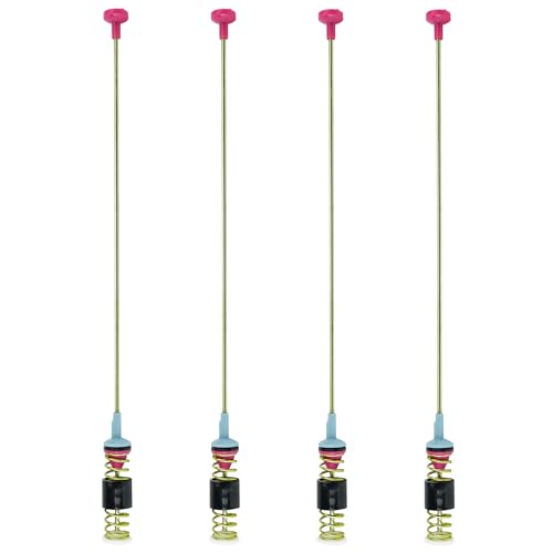 APPLIANCEMATES Washer Suspension Rods Set for Samsung WA45/WA50 Series (Red)