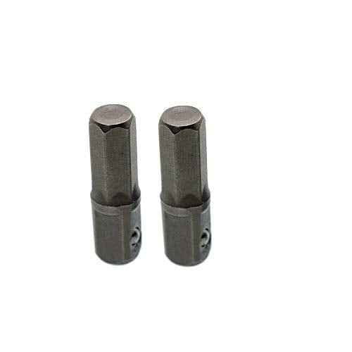 Replacement Part for M.C 10pcs Impact Socket Adapter Converter 1/4" Hex Shank To 1/4" Square Drive 25mm Chrome Vanadium Steel