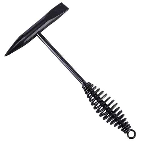 Welding Chipping Hammer with Coil Spring Handle, Cone and Vertical Chisel Welding Chipping Hammer (Hammer)