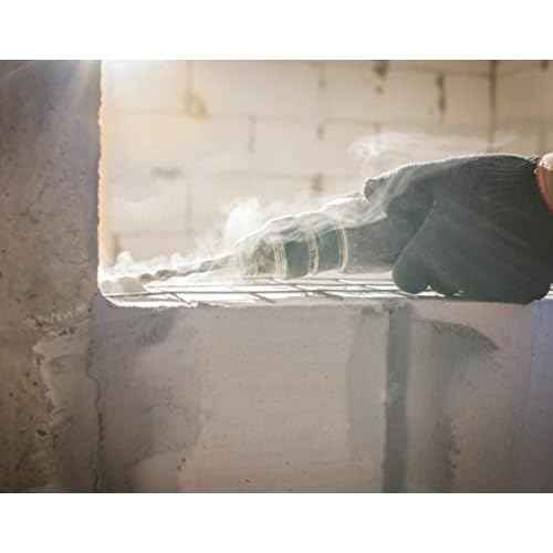 1-1/4 Inch x 12 Inch SDS Plus Rotary Hammer Drill Bit, Carbide Tipped for Brick, Stone, and Concrete Version 2 (1-1/4" x 10" x 12")