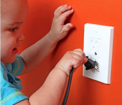 62 Pieces Outlet Covers ChildProof Plug Protector - Vmaisi Baby Proofing Electrical Safety Outlet Plugs