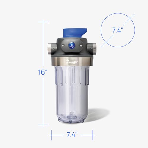 Culligan 1-Inch Heavy Duty Whole House Water Filter System - Housing Only