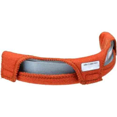 2Pcs Hard Hat Helmet FR Sweatsopad Air Cushioned 20-3200V Sweatband - Sweatband - Sweat Bands Washable (Orange)
