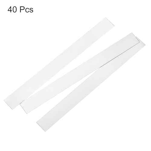 MECCANIXITY Pure Nickel Strip 0.2mm x 10mm x 100mm Battery Soldering Tab Nickel Solder Tab for Battery Pack and Spot Welding 40 Pcs