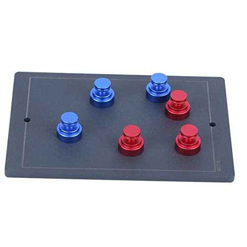 Universal PCB Circuit Board Holder, Iron Magnetic PCB Fixture with 6 Magnetic Pins Magnetic Phone Motherboard Fixture Repair Tool Soldering Platform for Mobile Phone Repair