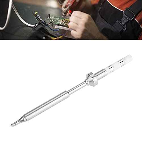TS100 Soldering Iron Soldering Iron Tip, TS BC2 Mini Stainless Steel Soldering Iron Tips Replacement for Quick Temperature Rise (TS-BC2)